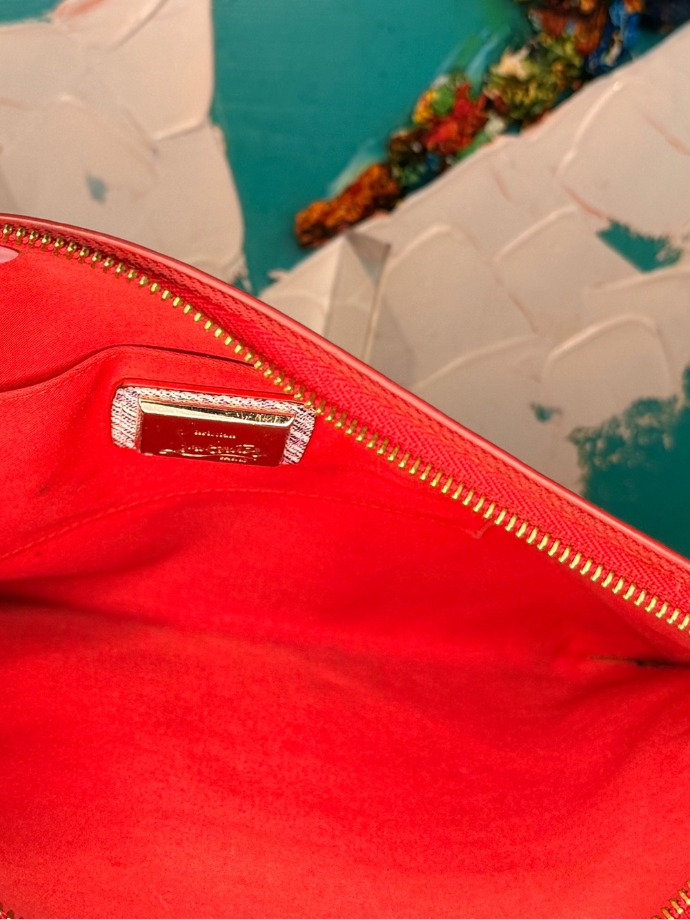 Christian Louboutin Multicolor Spiked Crossbody - Picture 6 of 11